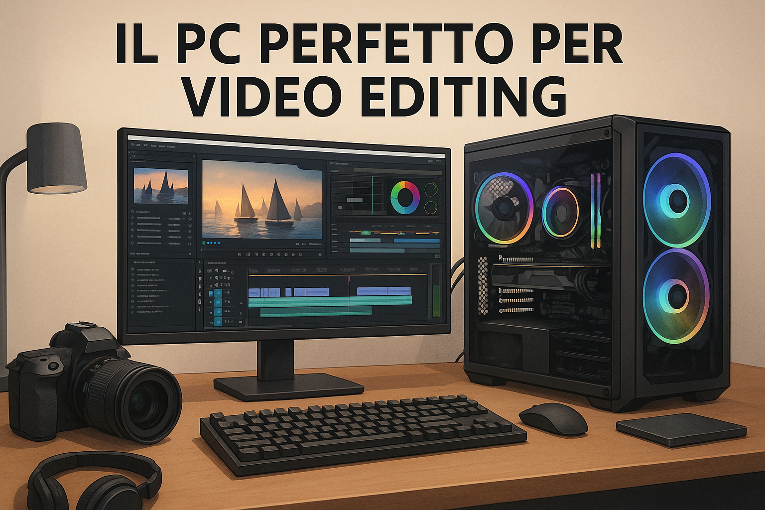 Il PC perfetto per video editing (per fasce di prezzo)